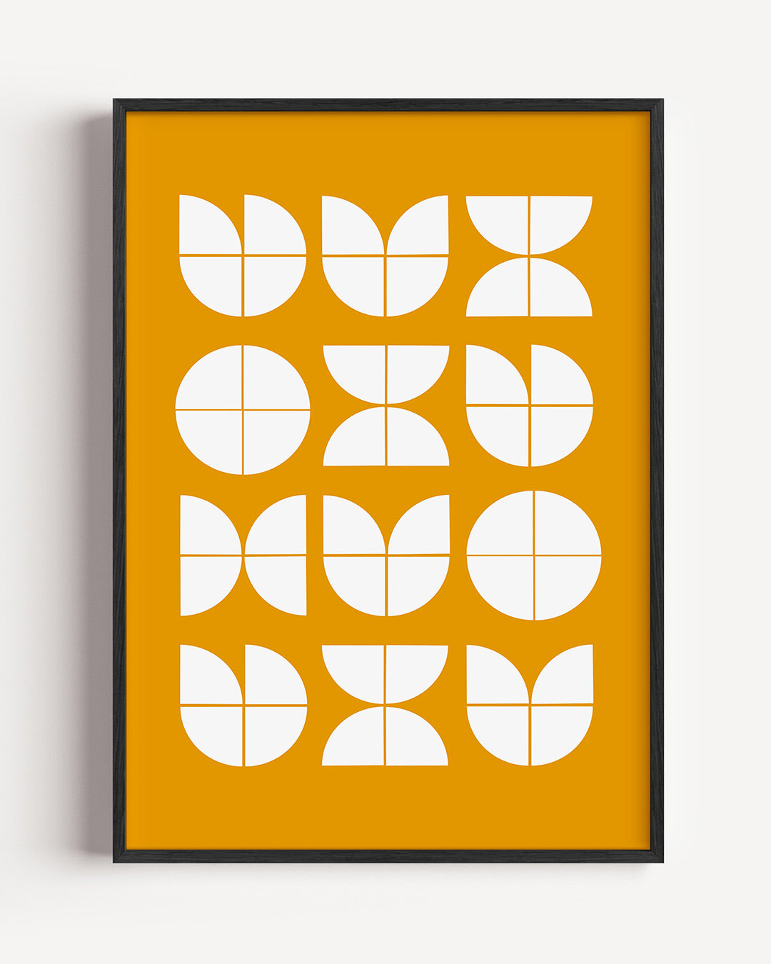 Vormenspel en kleur Poster