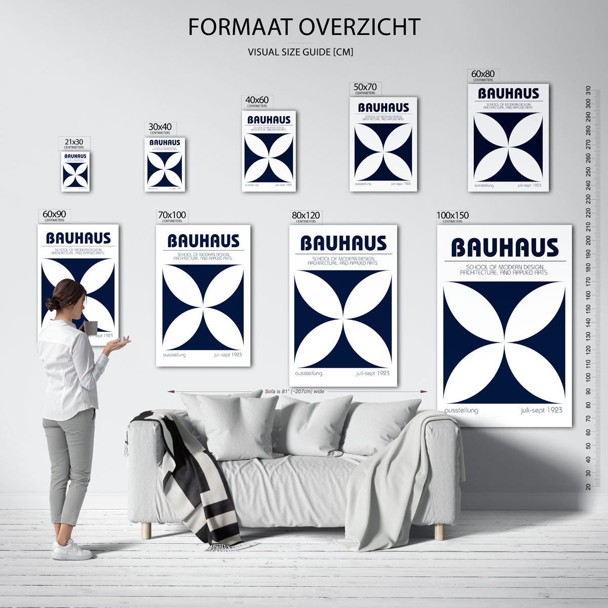 Vorm en balans Poster