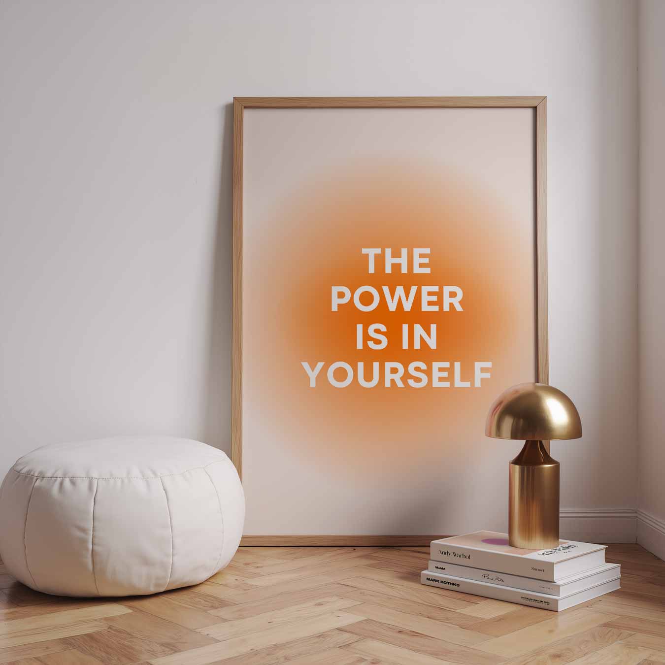 Motivational Power Poster-WallArtistic