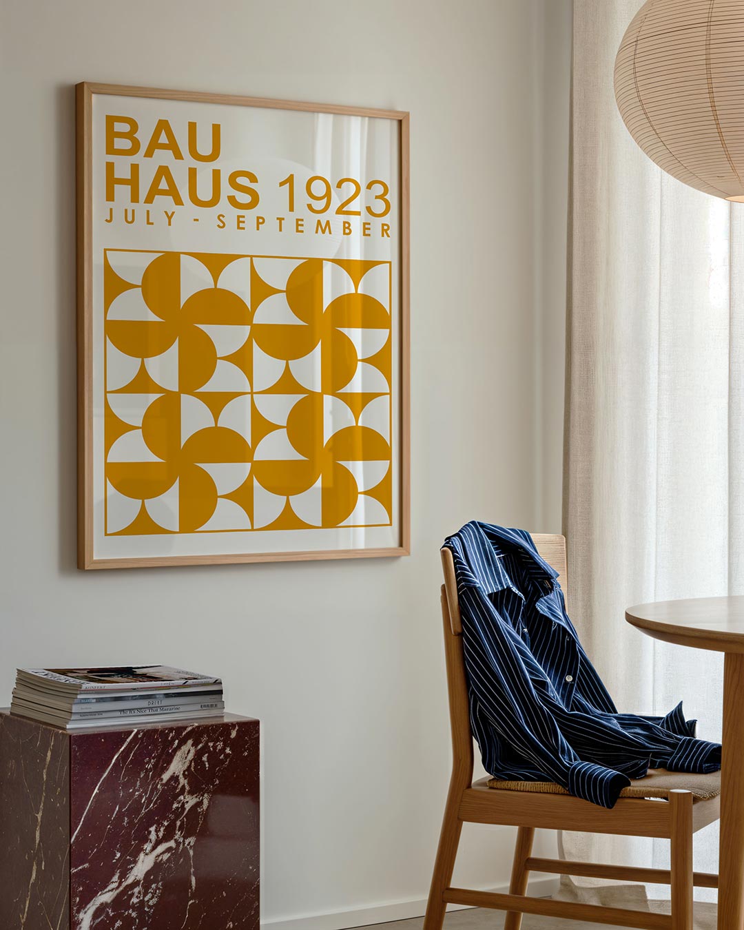 Vormritme en kleur Poster