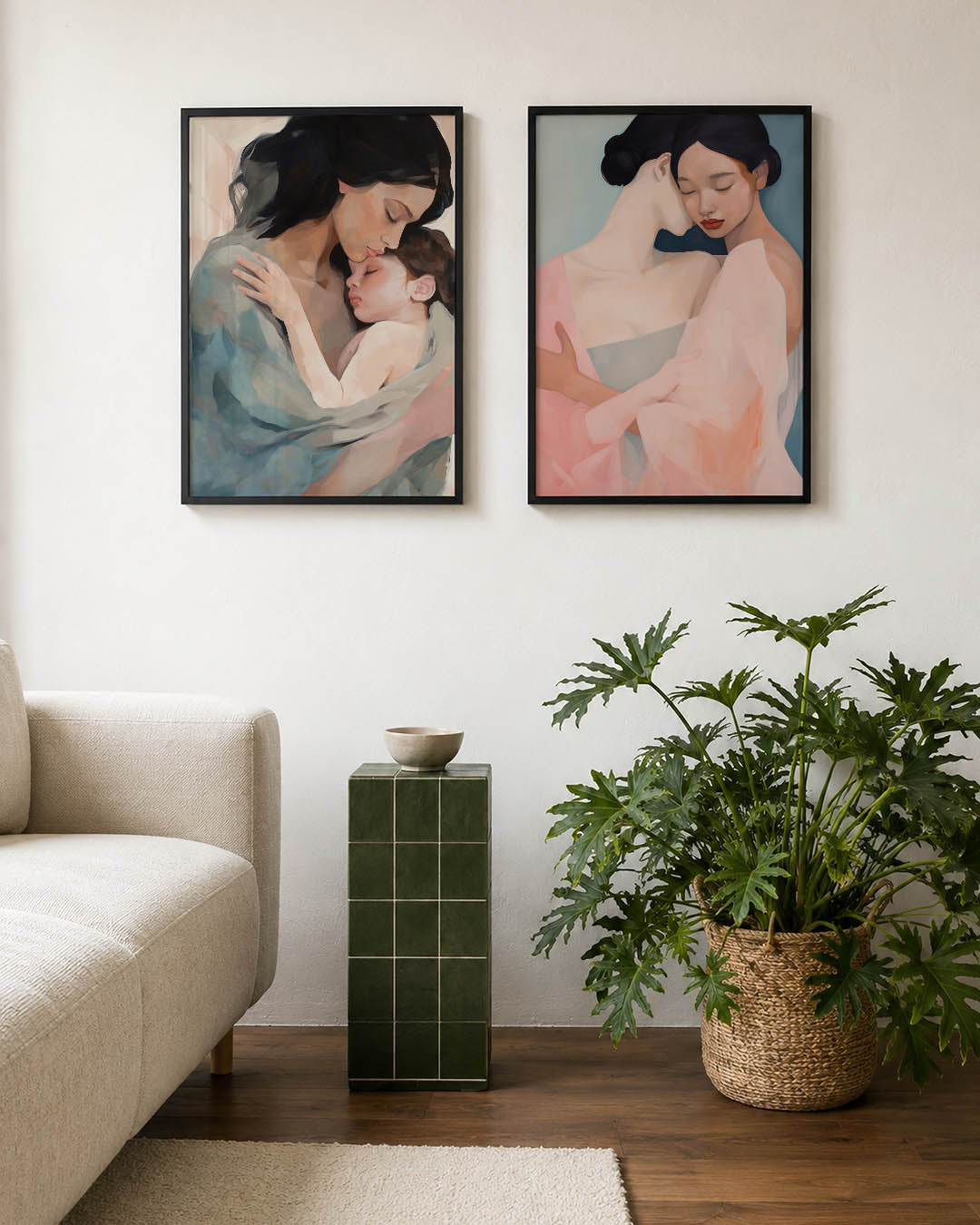 Zachte omhelzing Posterset