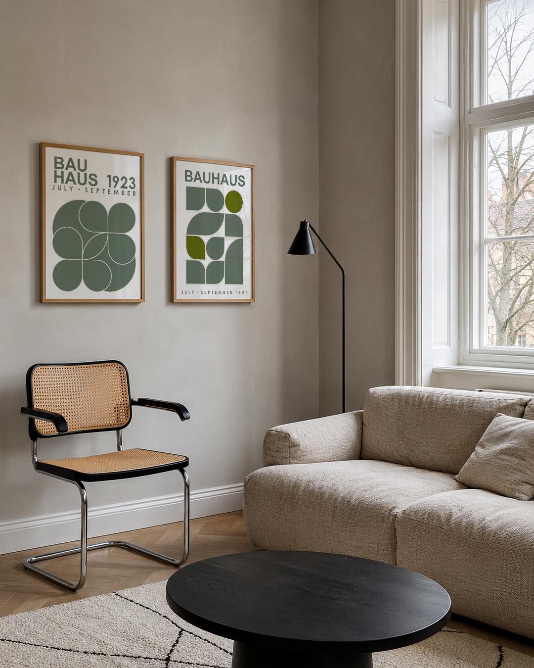 Vormenspel en kleur Posterset