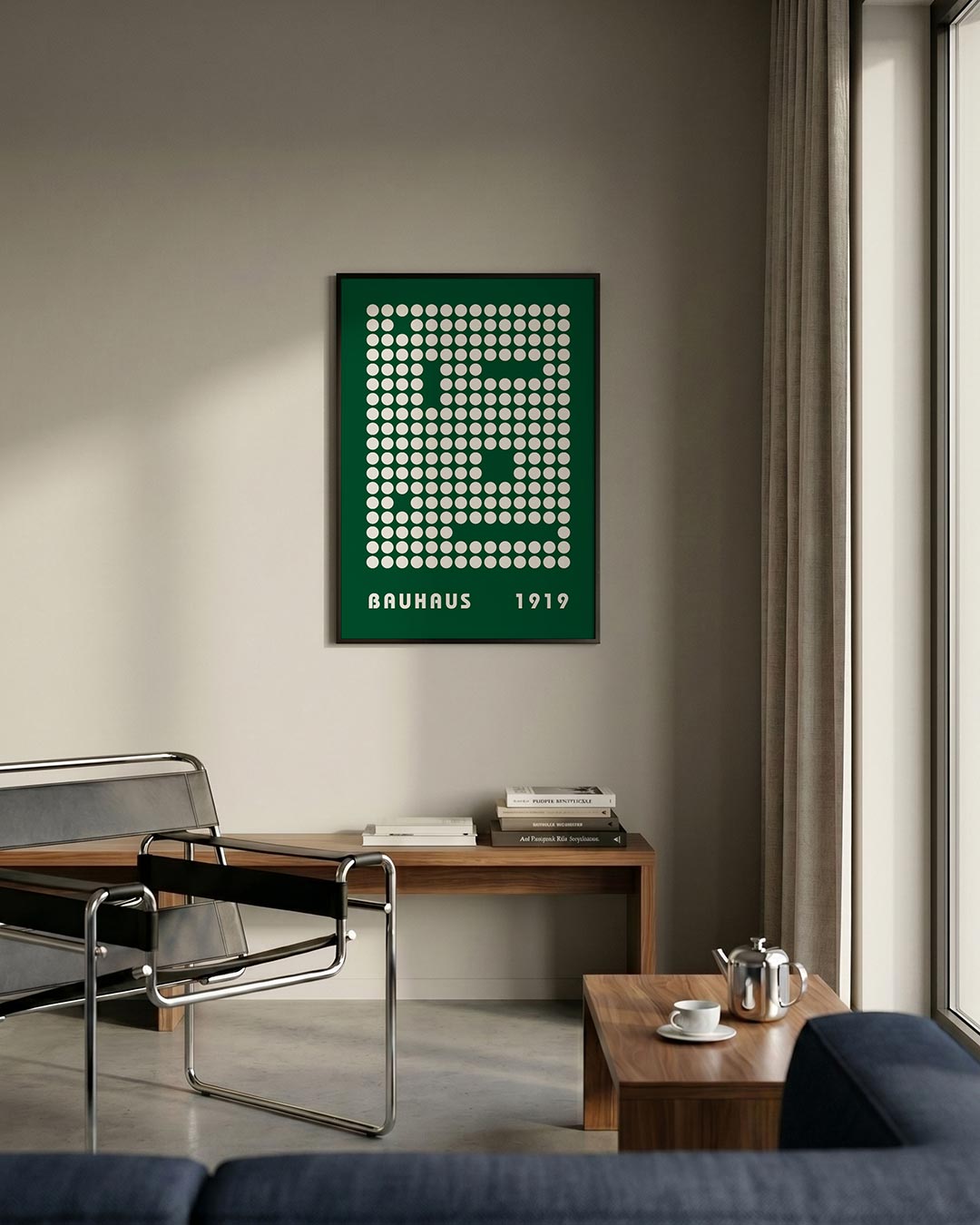 Cirkelpatroon ritme Poster