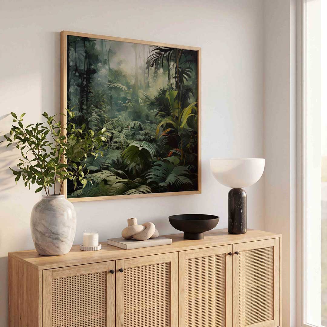 Weelderige jungle Poster