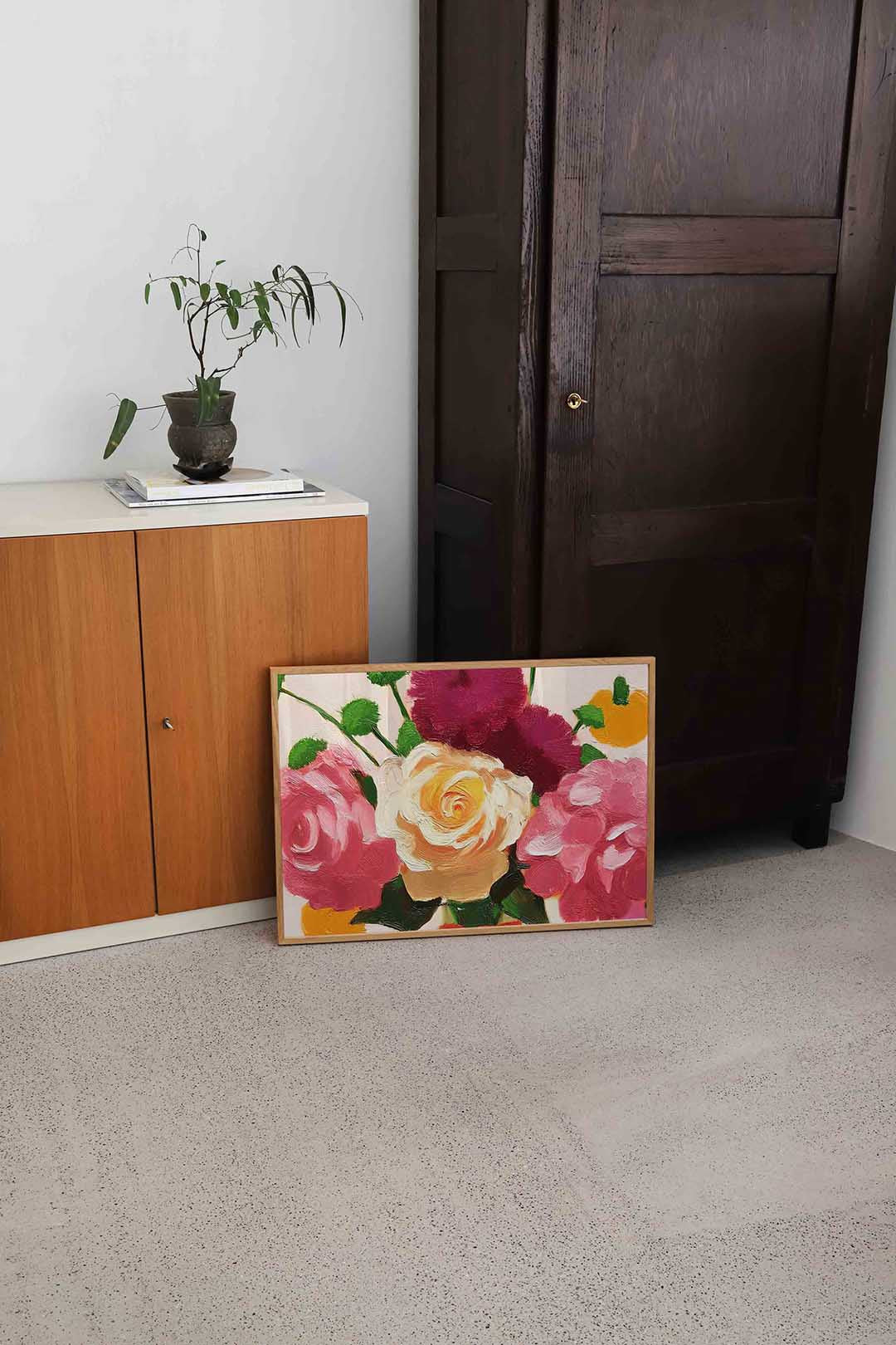 Bloemen in volle bloei Poster