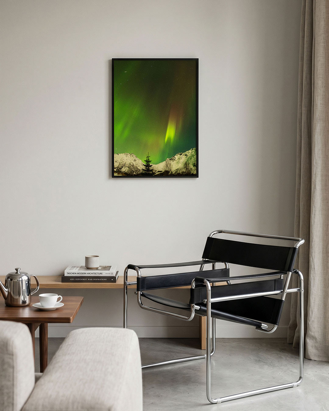 Noorderlicht landschap Poster