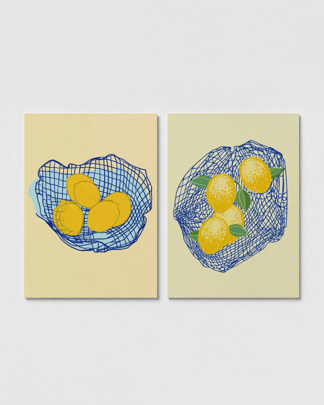 Citroenen in net Posterset