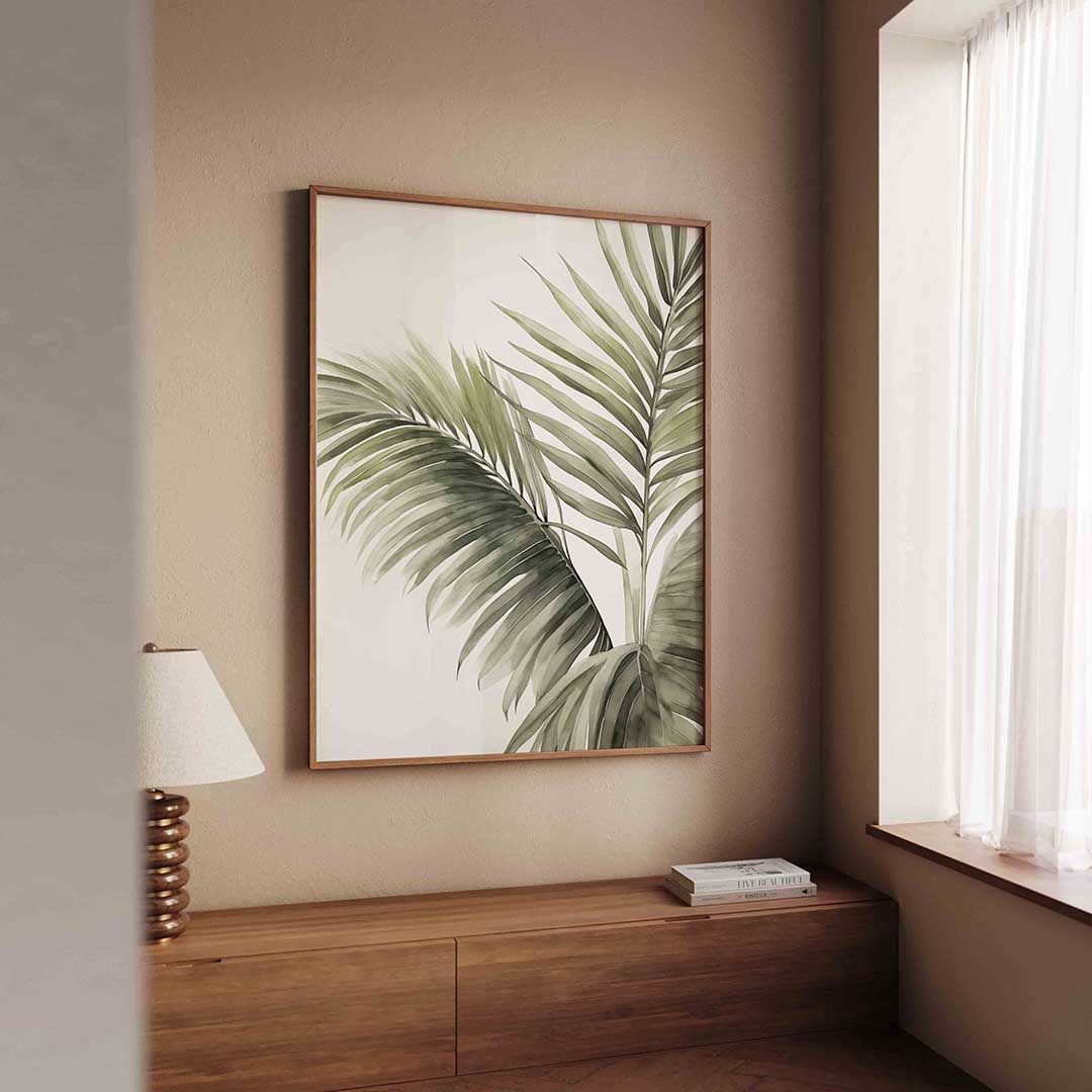 Groene bladeren Poster