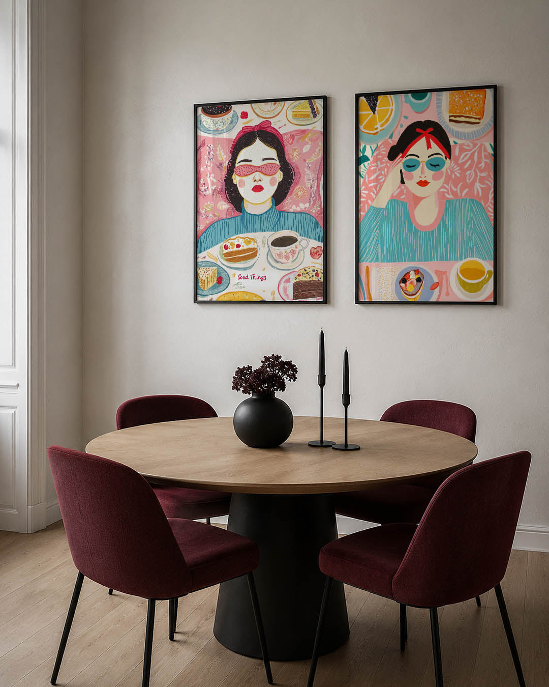 Kleurrijke ontspanning Posterset