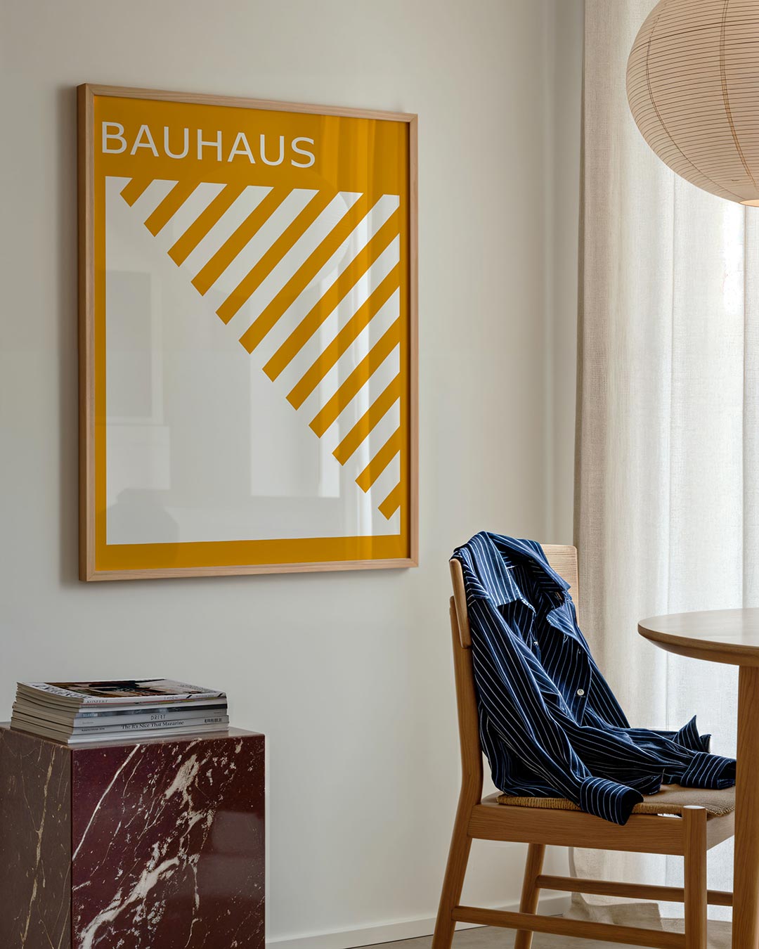 Diagonal lijnen Poster