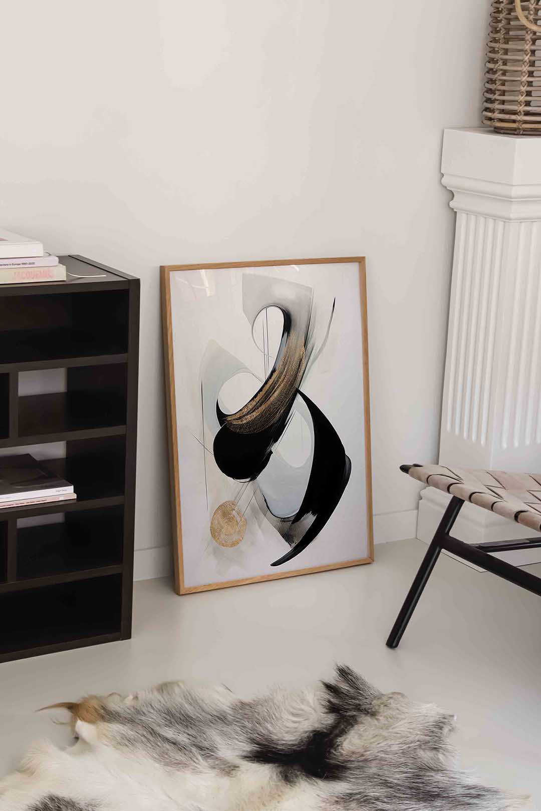 Abstracte vormen Poster