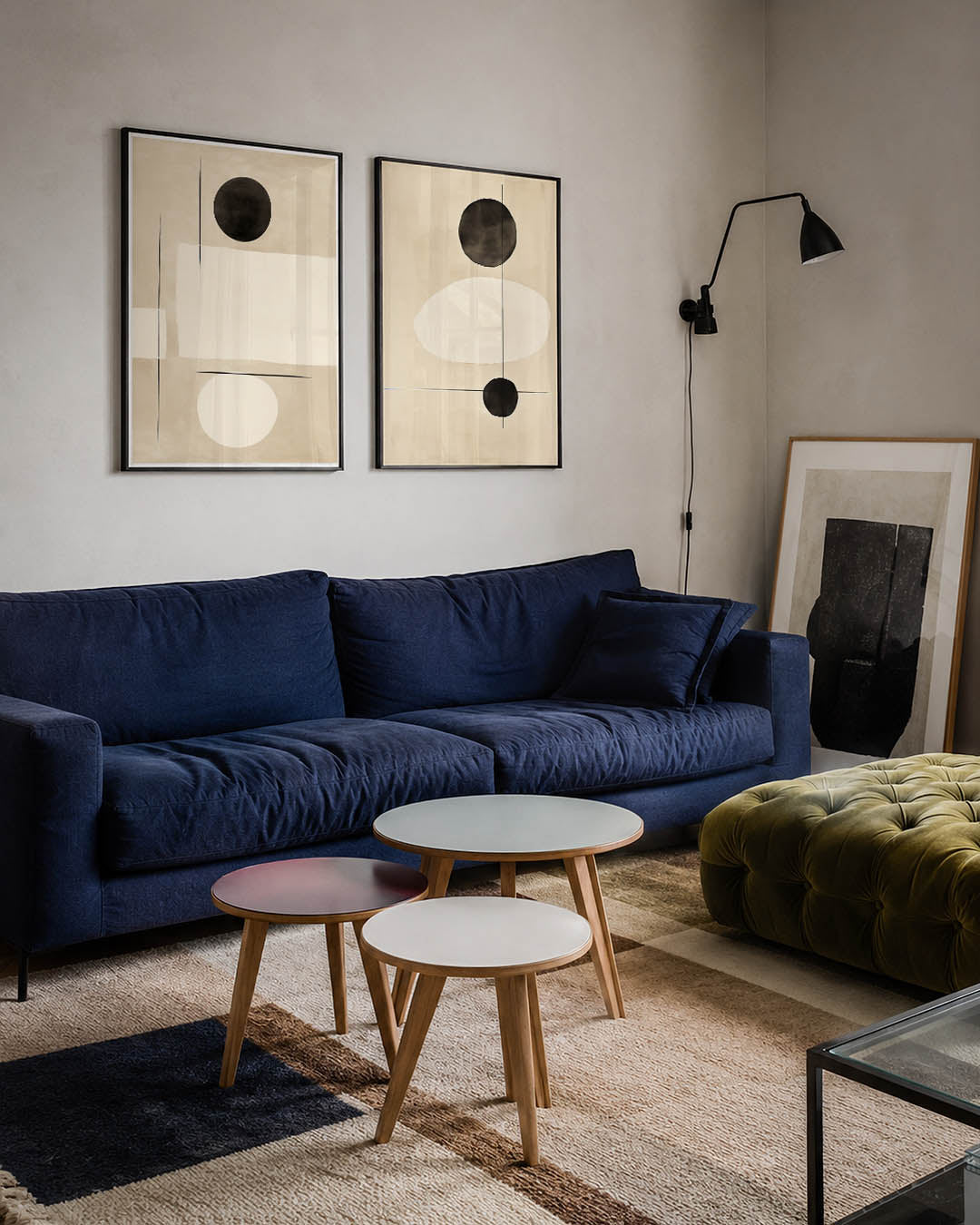 Vormen en vlakken Posterset