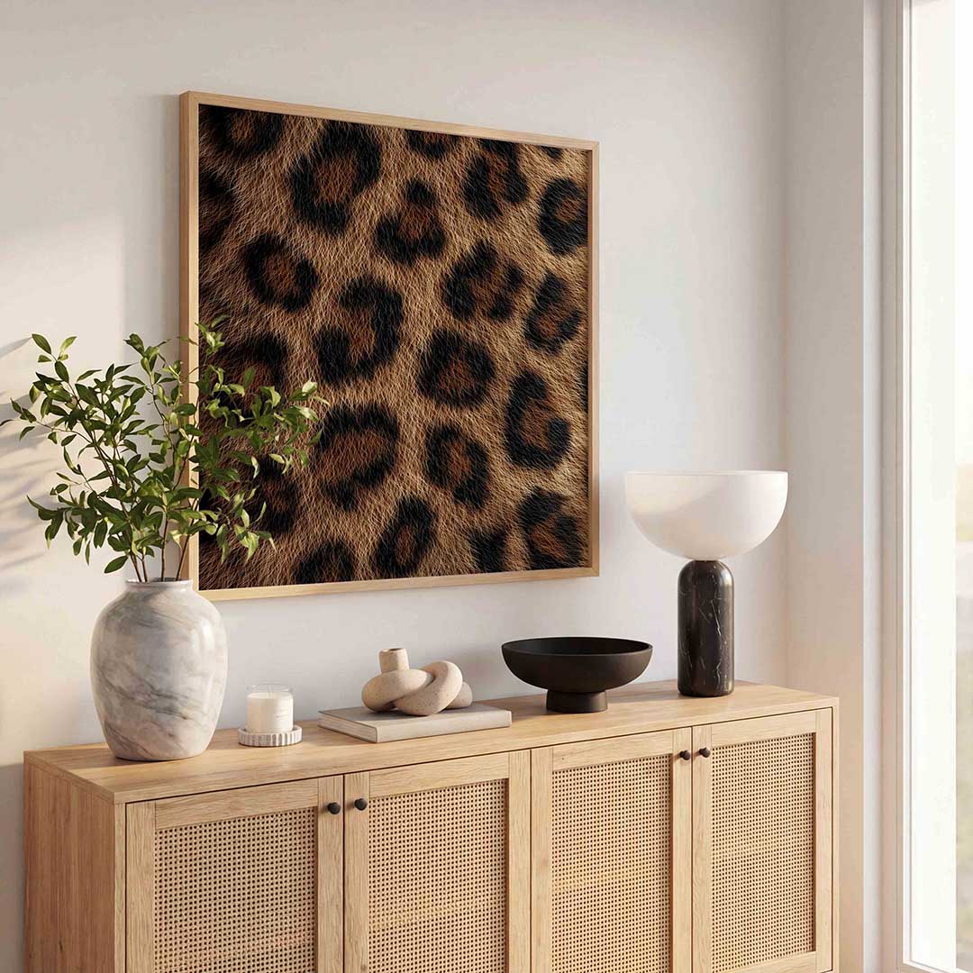 Luipaardprint Poster