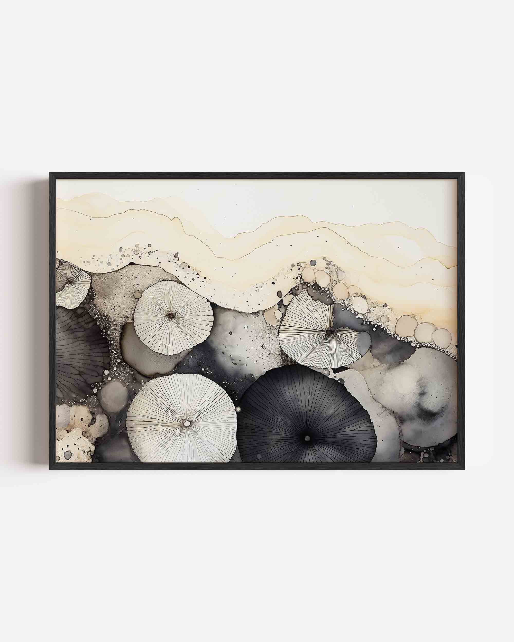 Abstracte vormen Poster