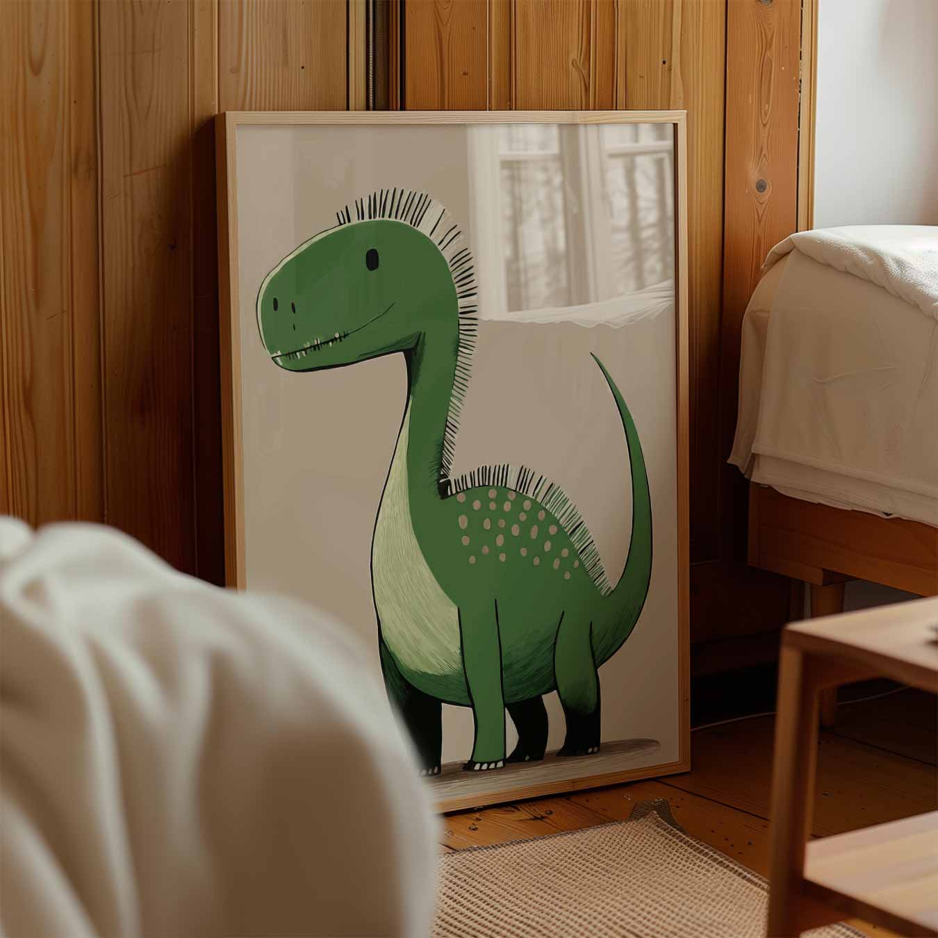 Schattige Dinosaur Poster-WallArtistic