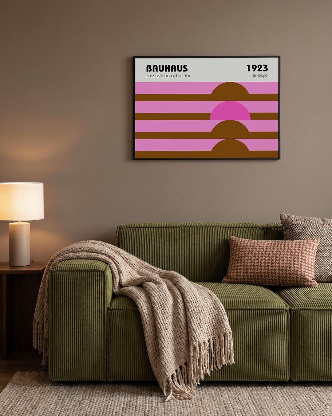 Vormritme en kleur Poster