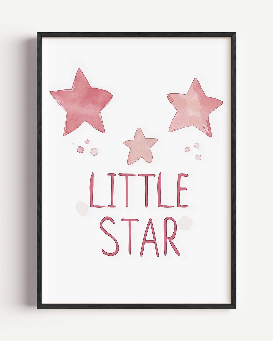 Little Star Dromerige Poster-WallArtistic