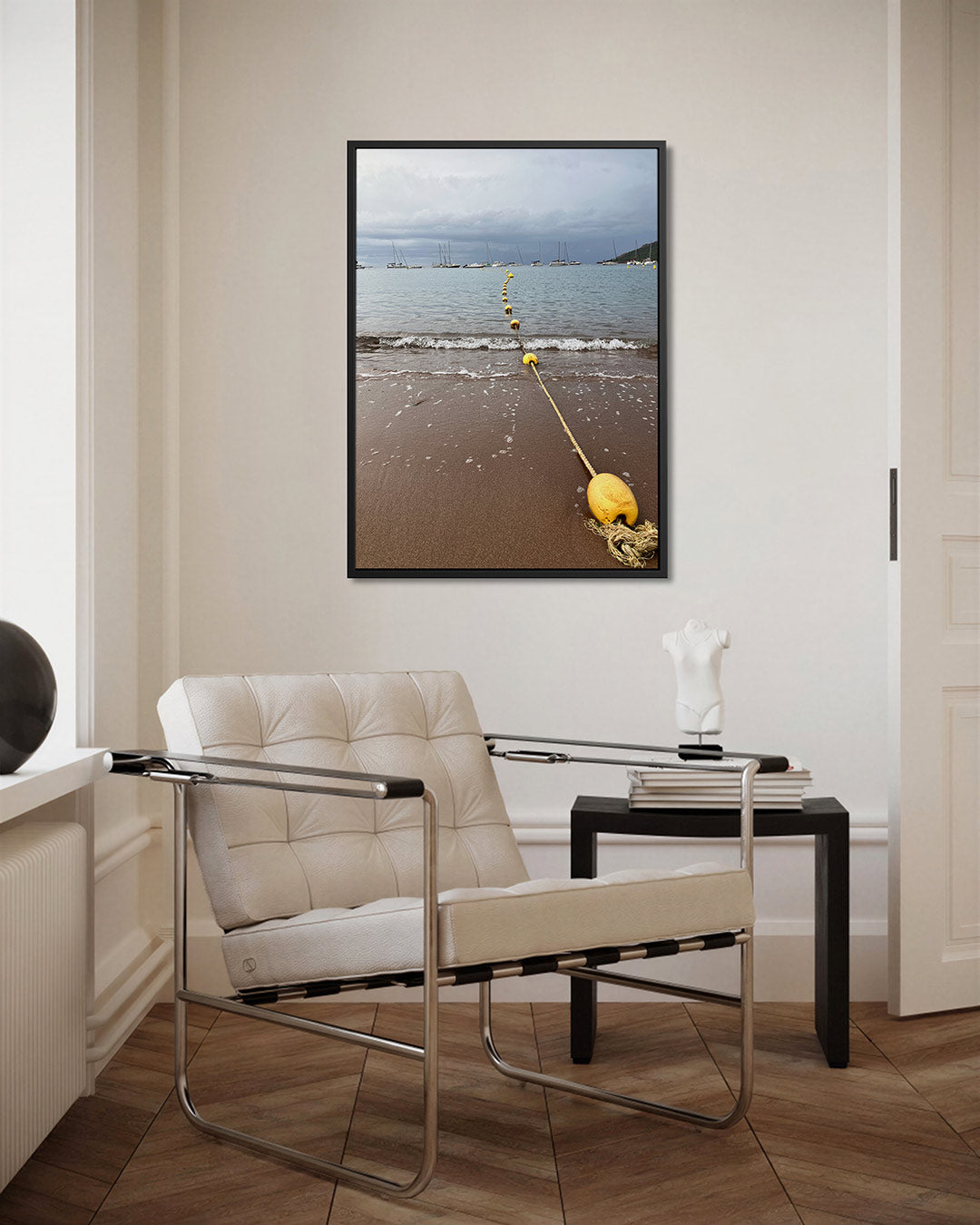 Zee en boeien Kunstwerk