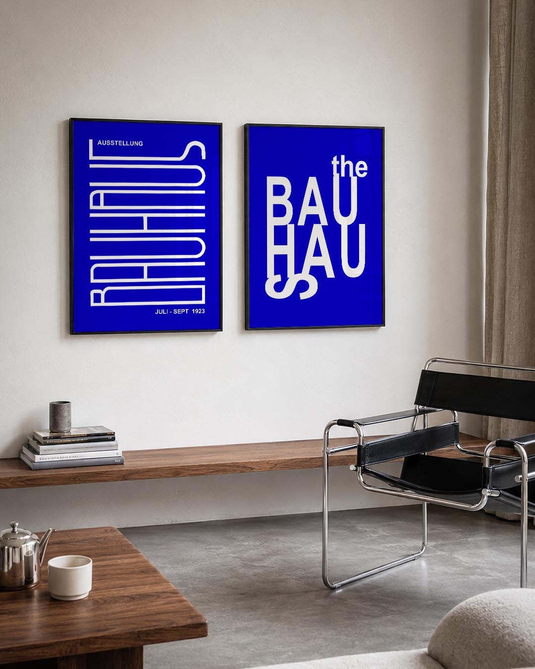 Lijnen en kleurvlakken Posterset