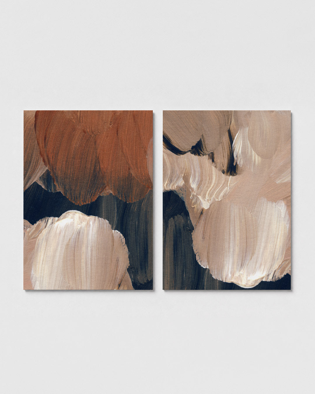 Kleurvlakken en ritme Posterset