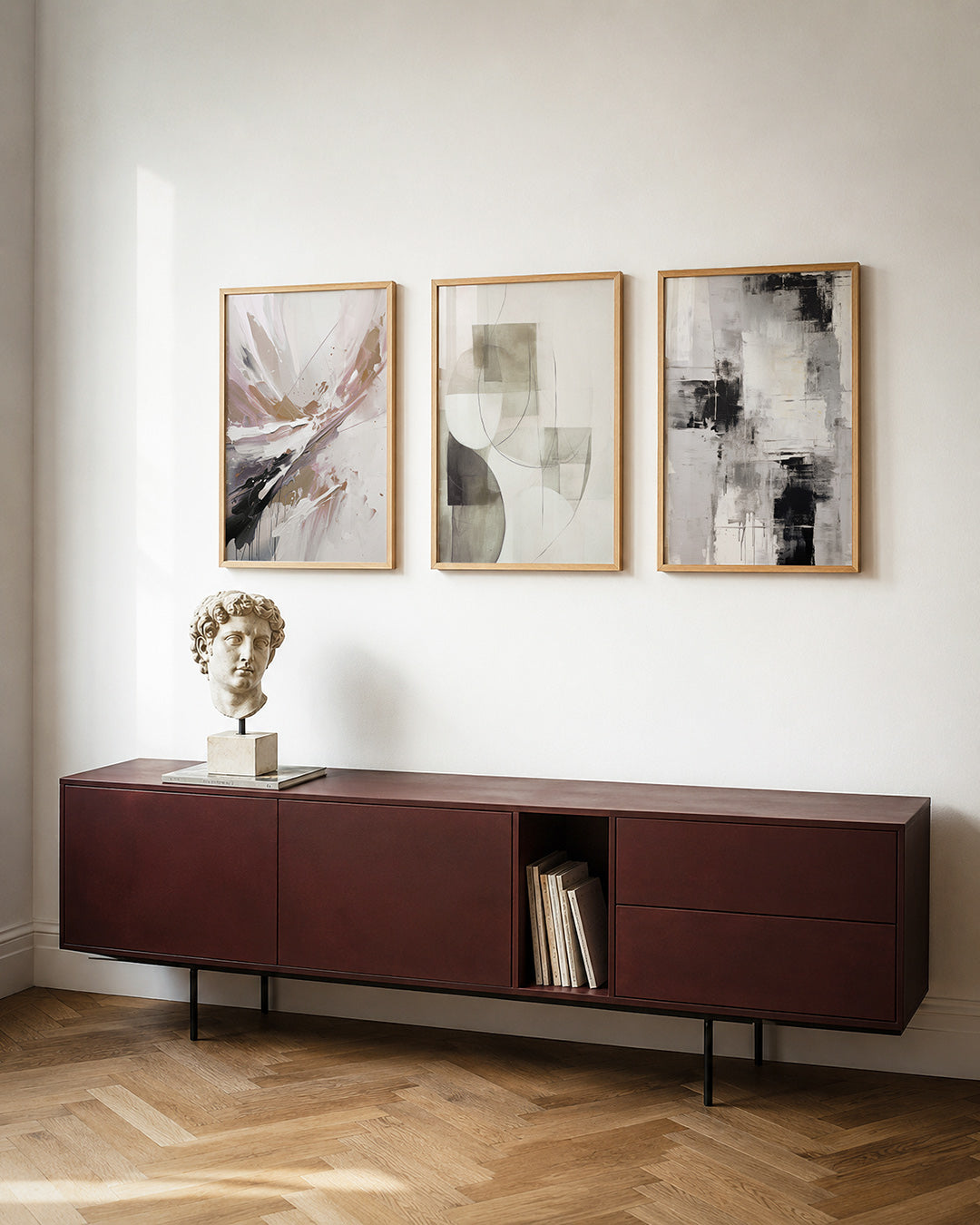 Dynamische kleurvlakken Posterset