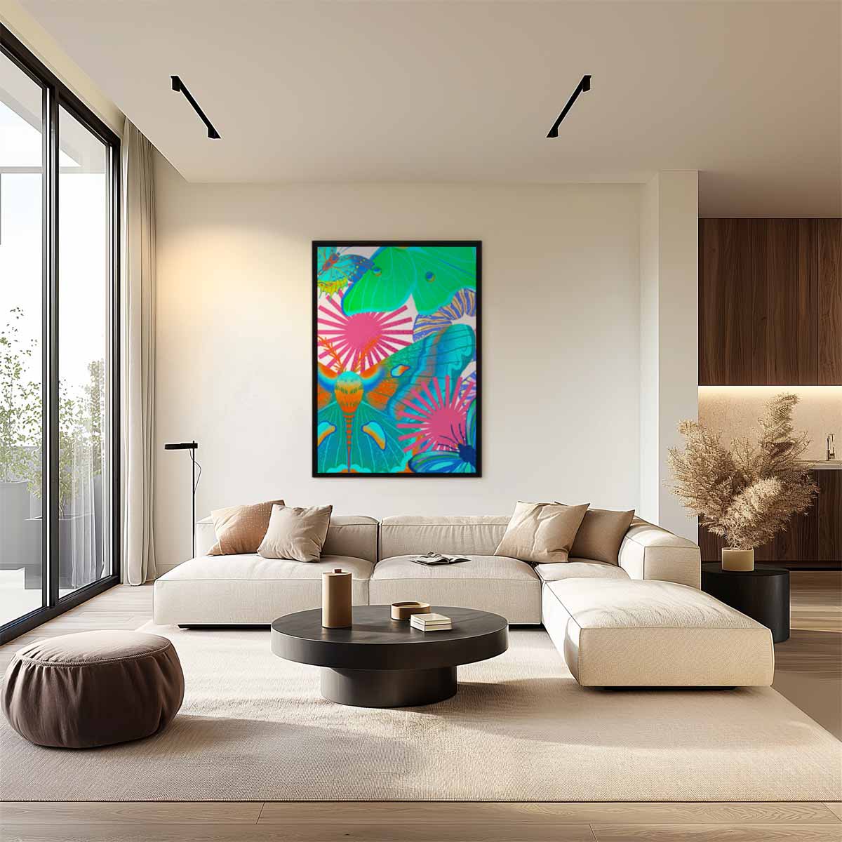 Abstract kunstwerk Kunstwerk-canvas-dibond-plexiglas-wanddecoratie-WallArtistic