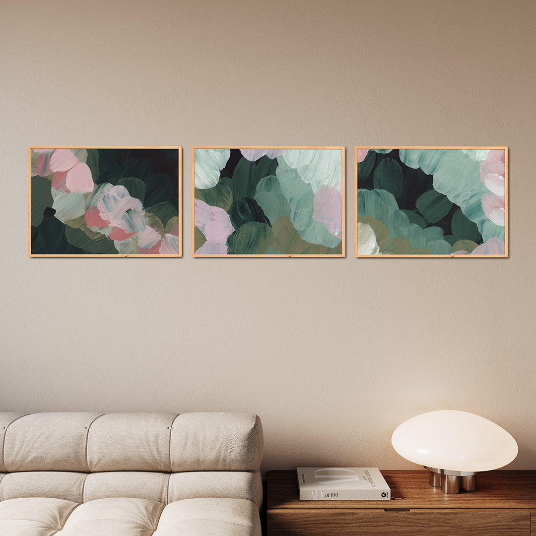 Vorm en kleurenspel Posterset