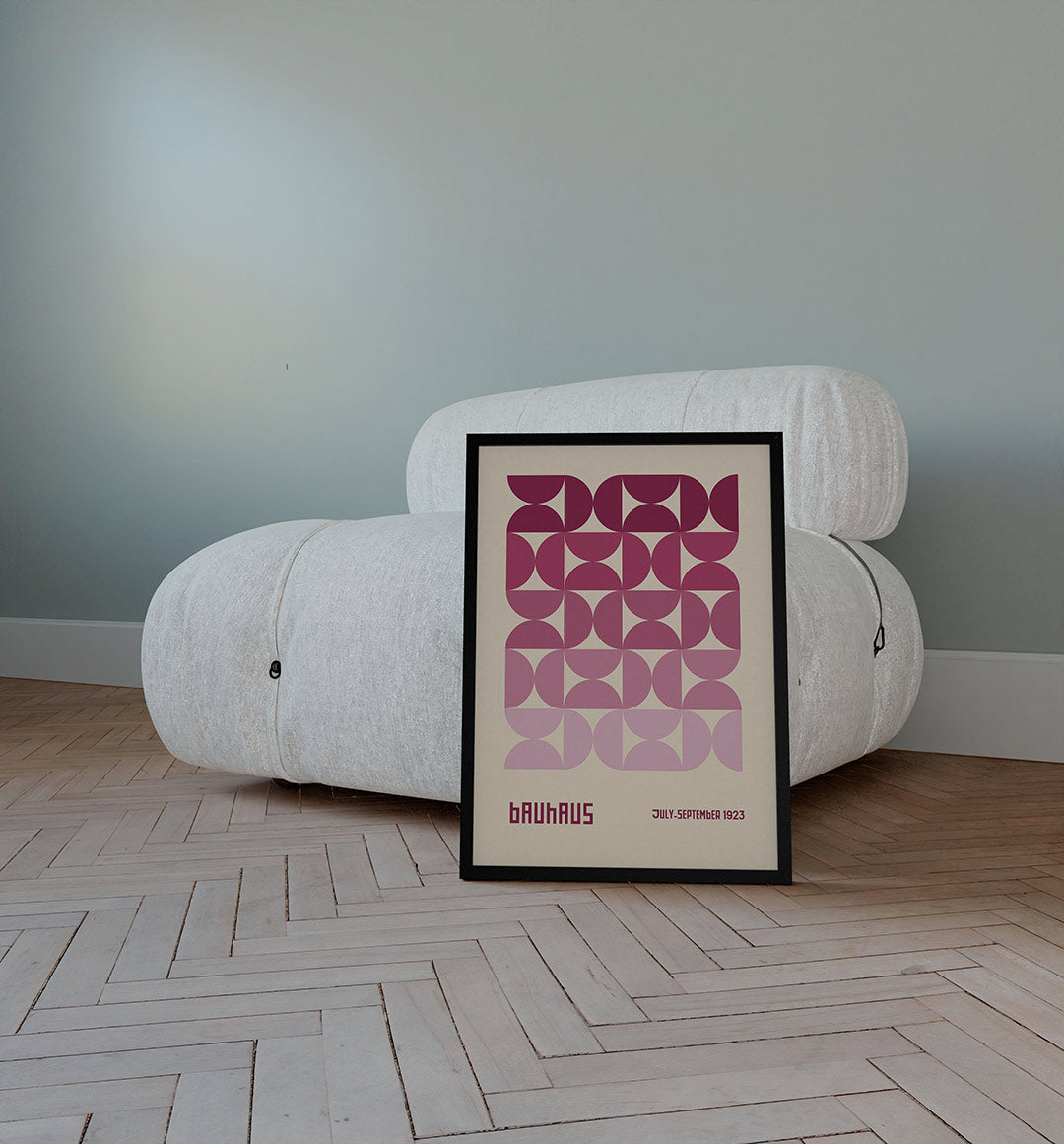 Vormritme en kleur Poster