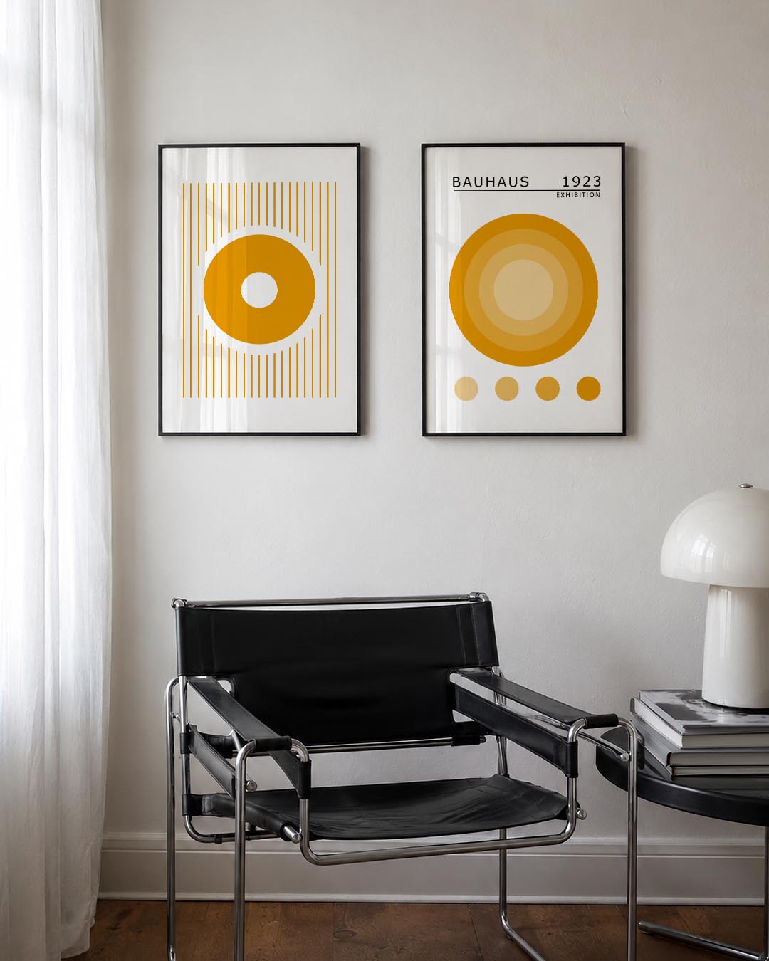 Cirkel en lijnen Posterset