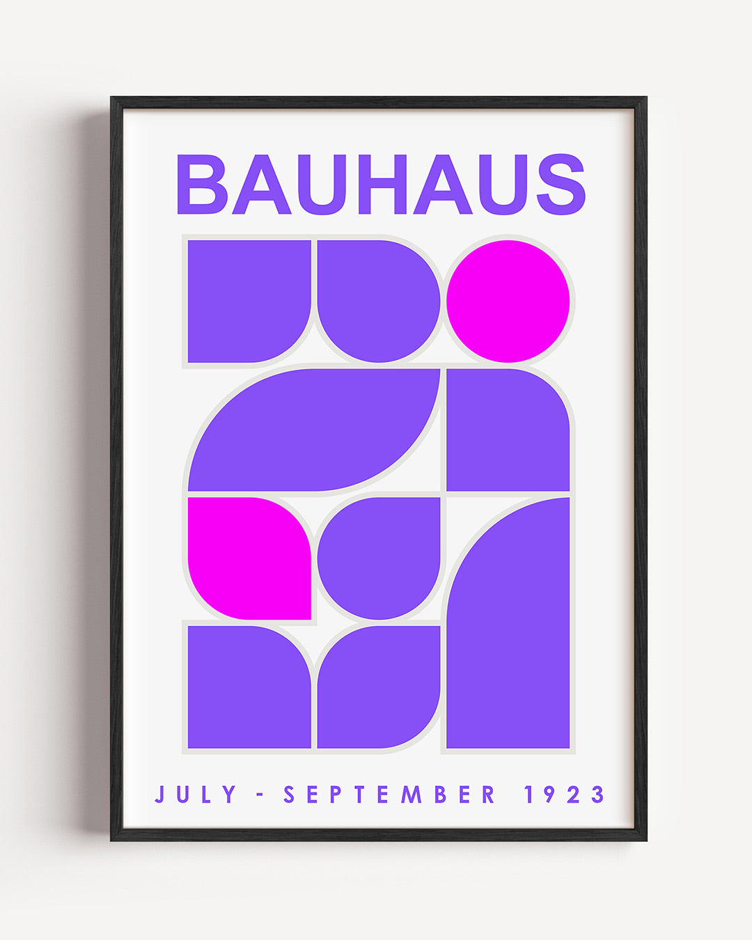 Vorm en kleur Poster
