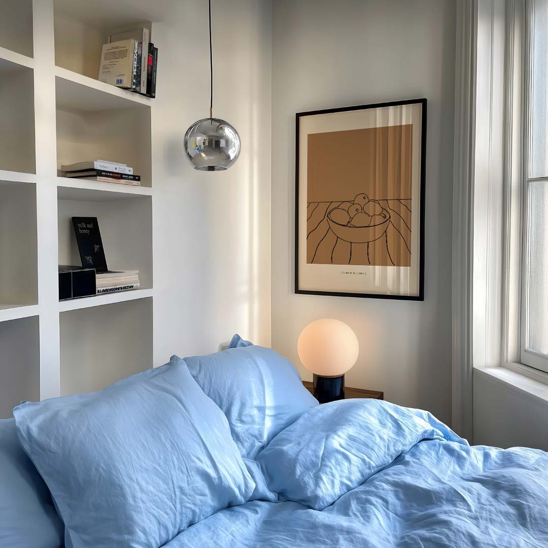 Stijlvolle Simpele Kom met Fruit Poster-WallArtistic