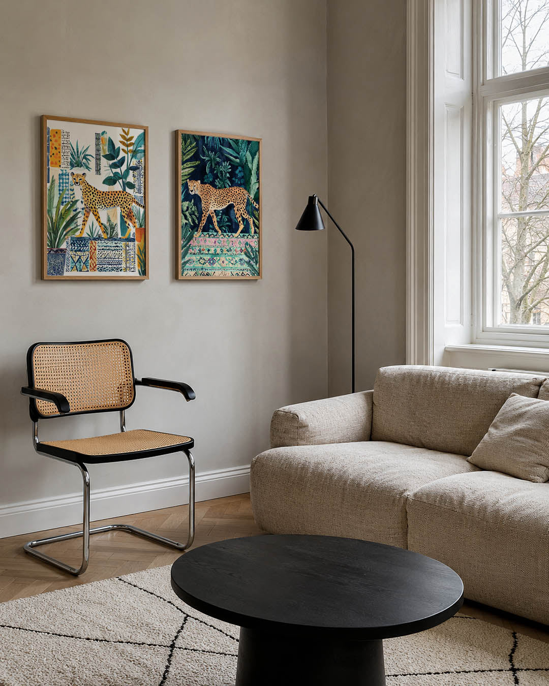 Jungle en patronen Posterset