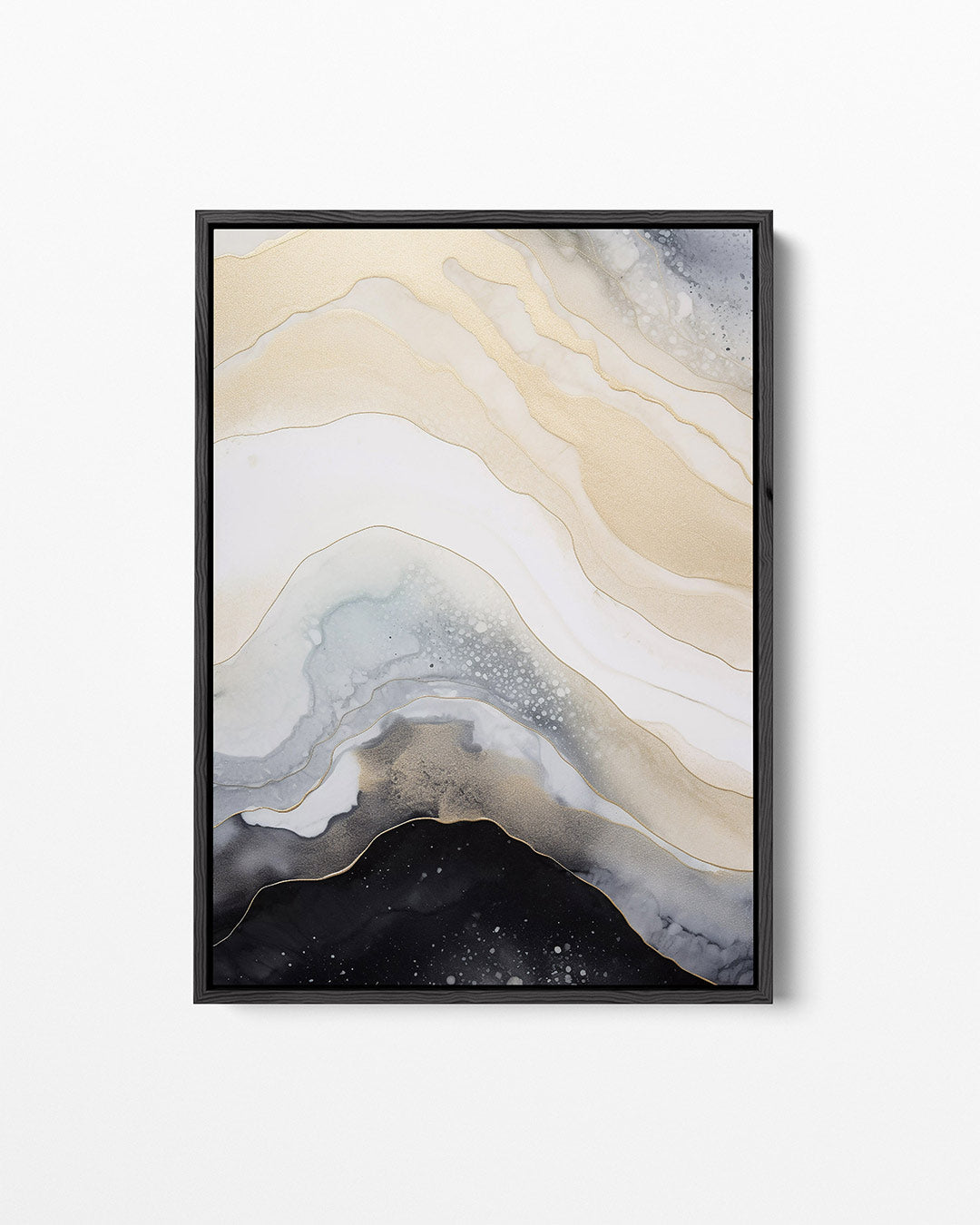 Gelaagde natuurelementen Kunstwerk