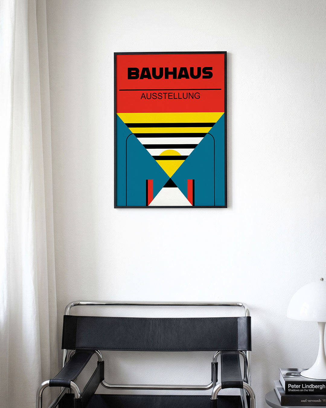 Kleur en lijnenspel Poster