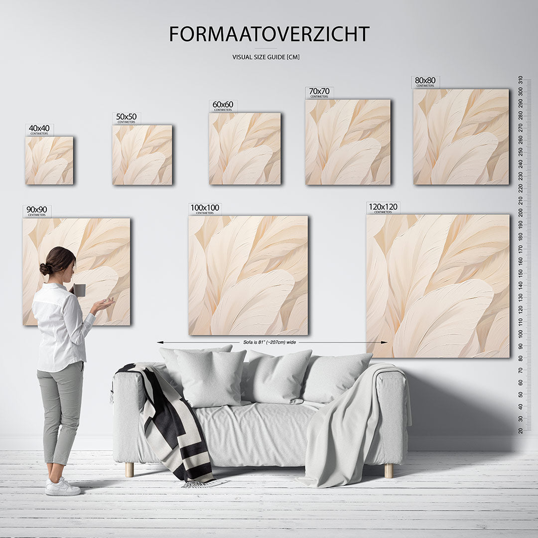 Organische vormen Kunstwerk