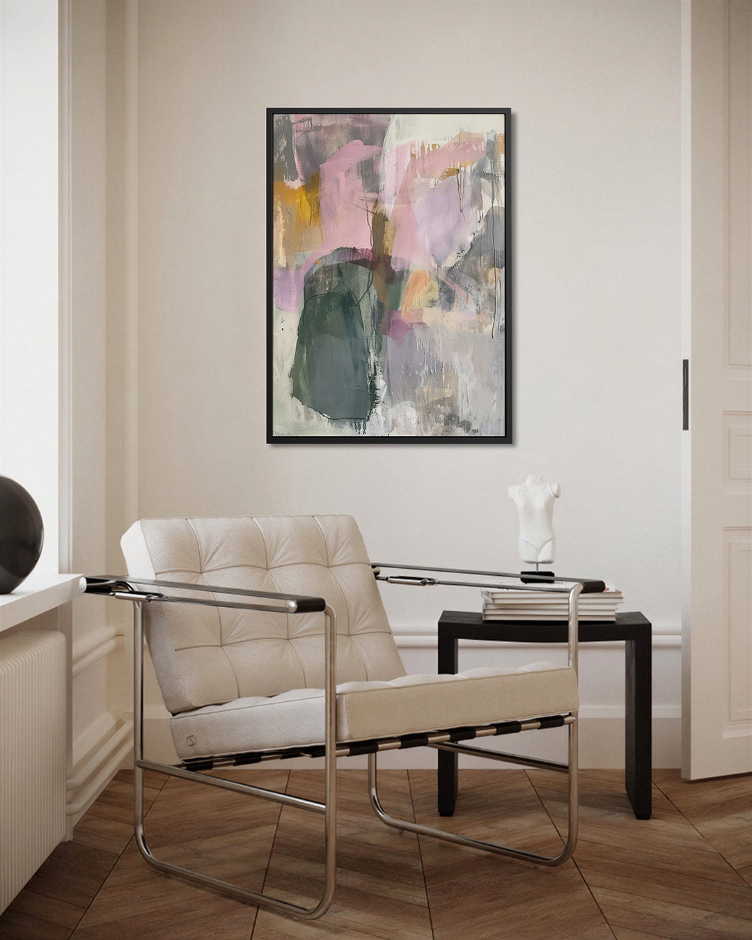 Kleurrijke vormen Kunstwerk