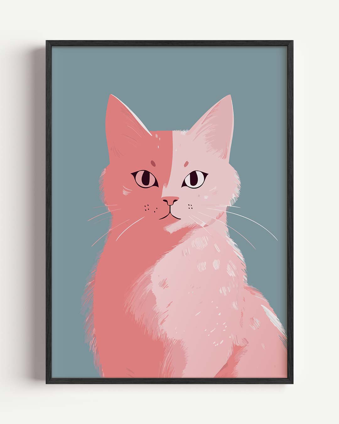 Charmante Kattenposter-WallArtistic