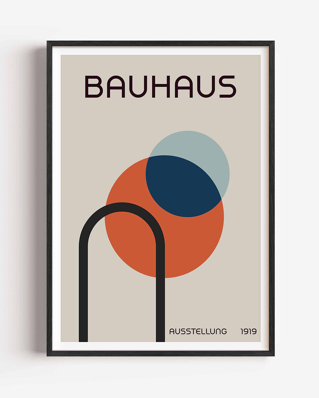 Vorm en kleurvlakken Poster
