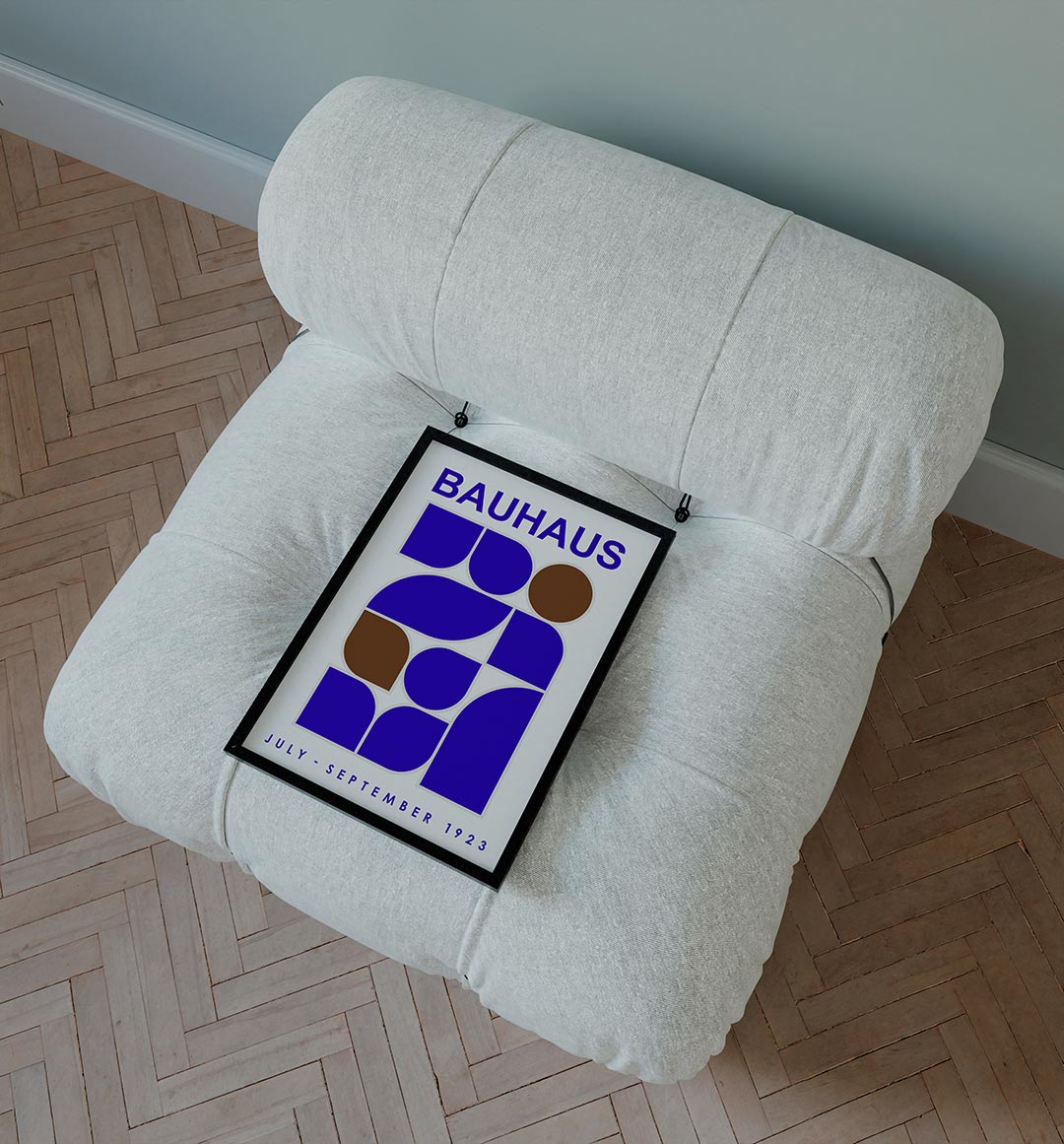 Vorm en kleur Poster