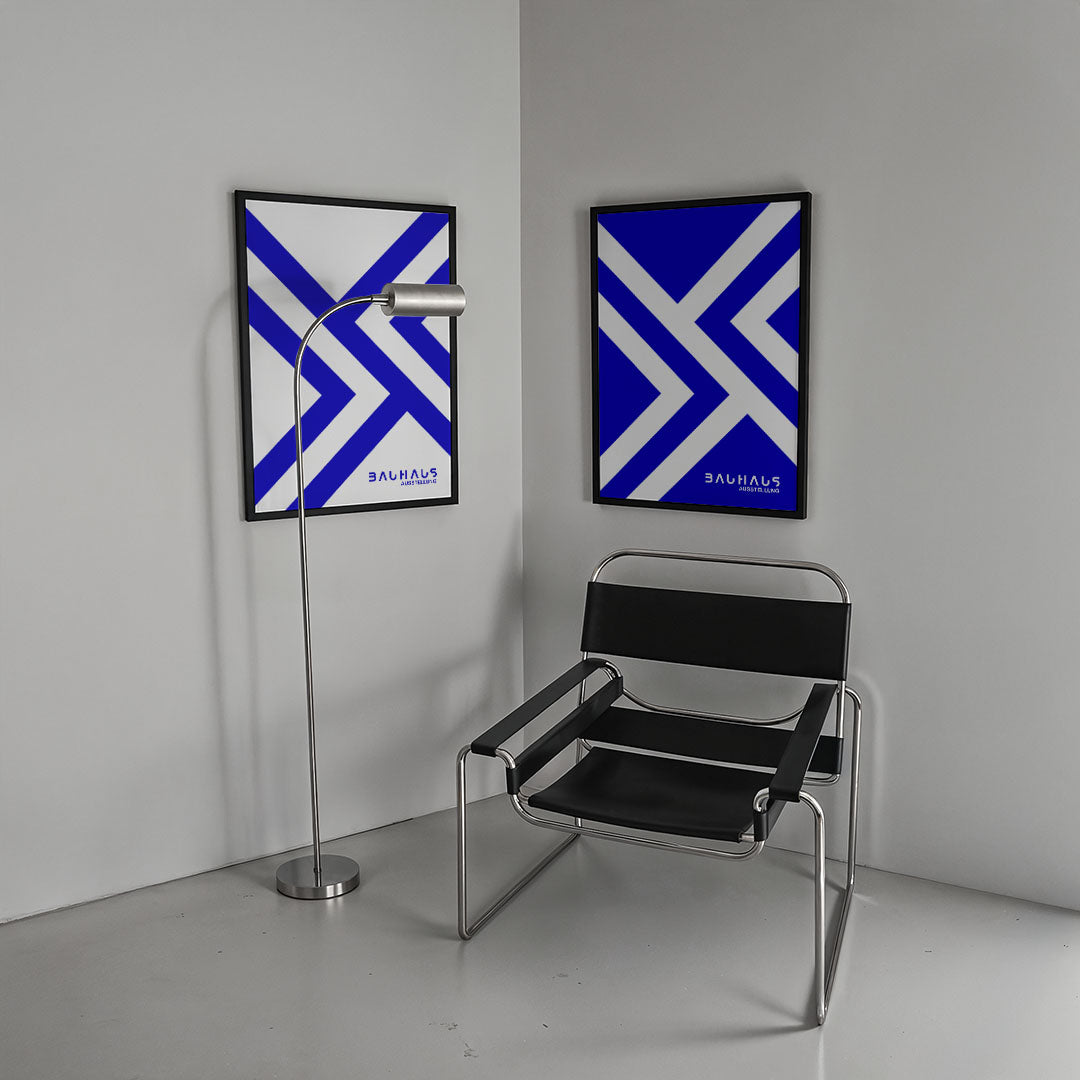 Lijnen en kleurvlakken Posterset