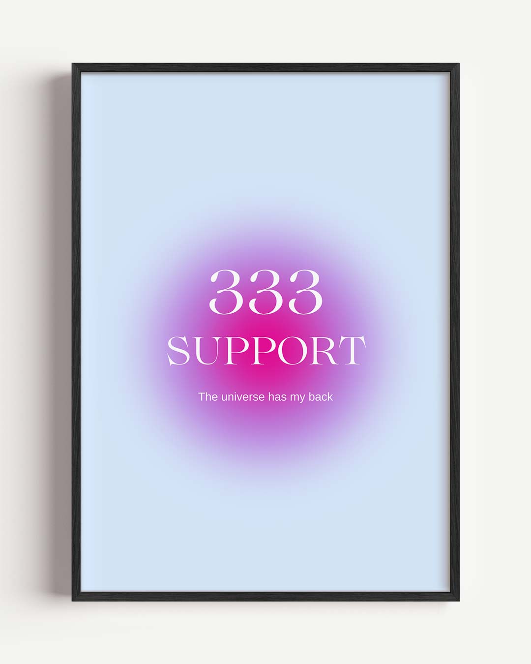 Engelennummer 333 Poster-WallArtistic