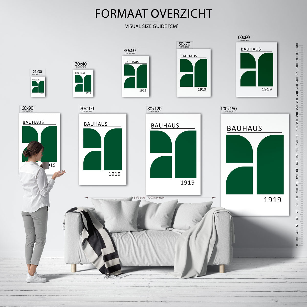 Vorm en balans Poster
