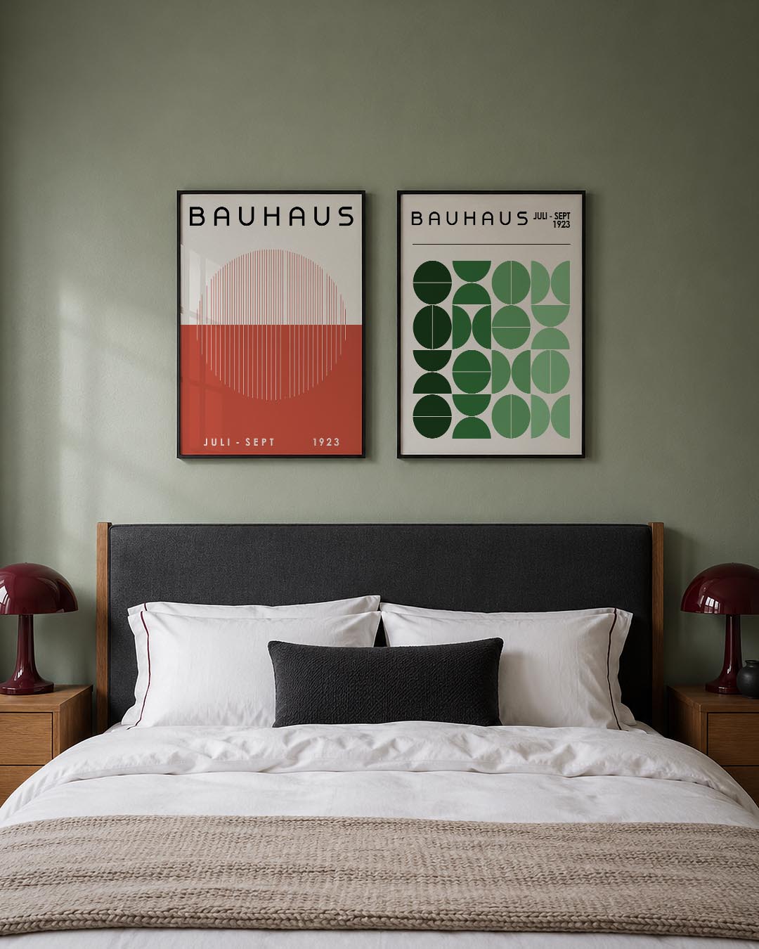 Lijnen en kleurvlakken Posterset
