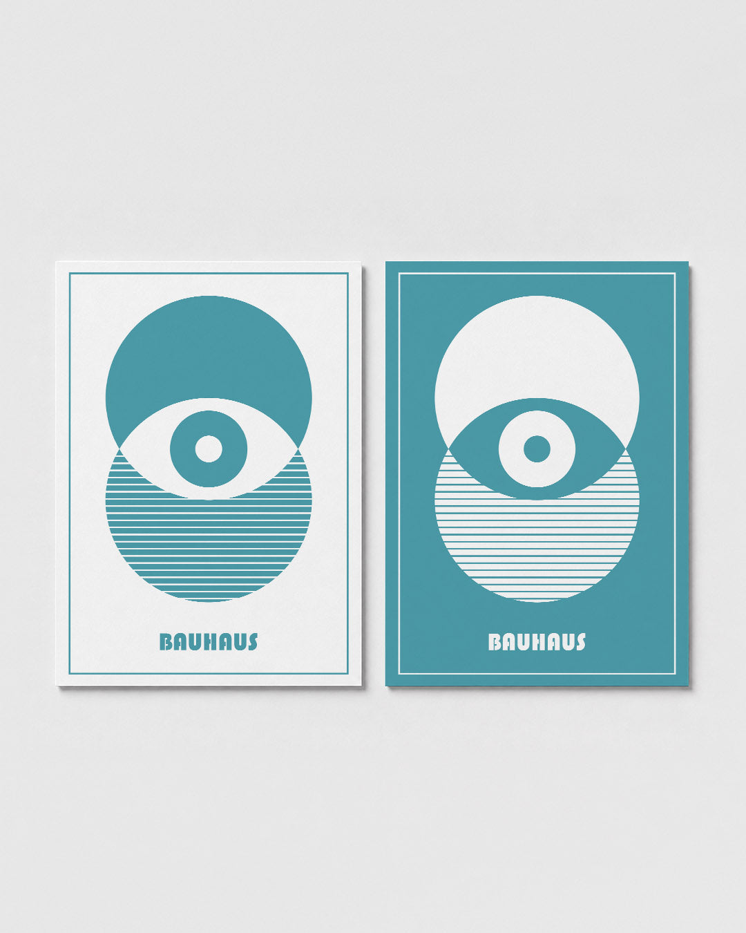 Cirkel en lijnen Posterset