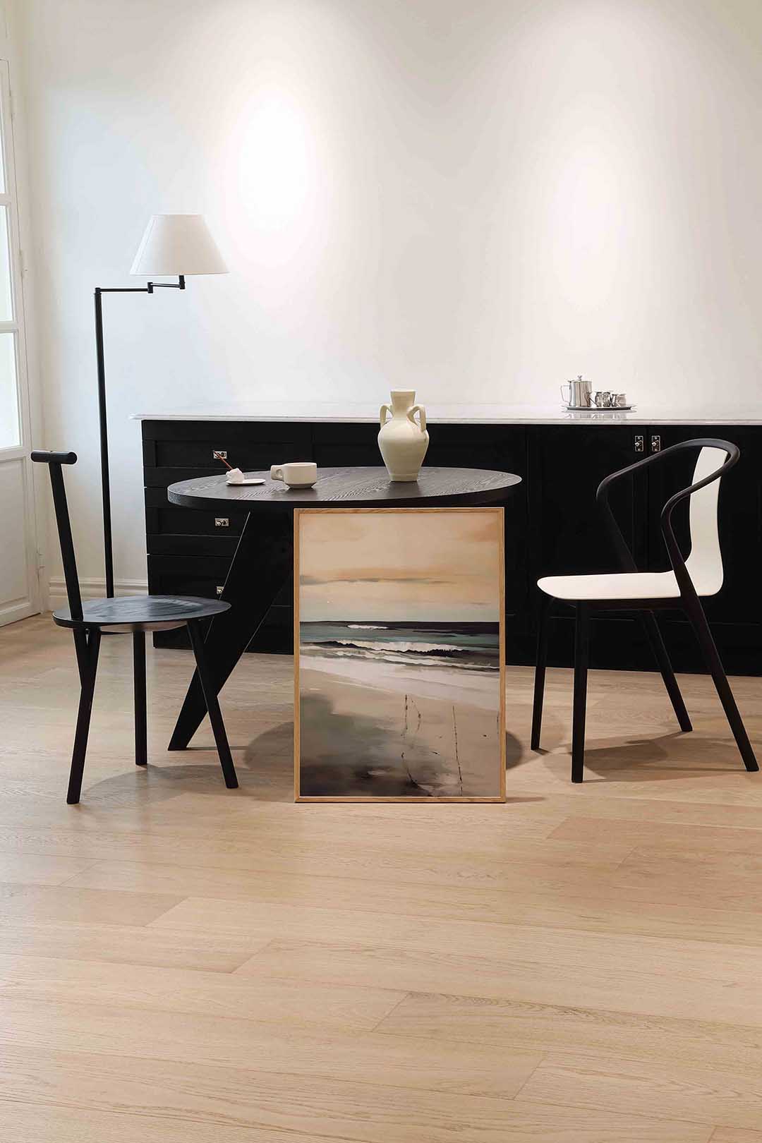 Strand en golven Poster