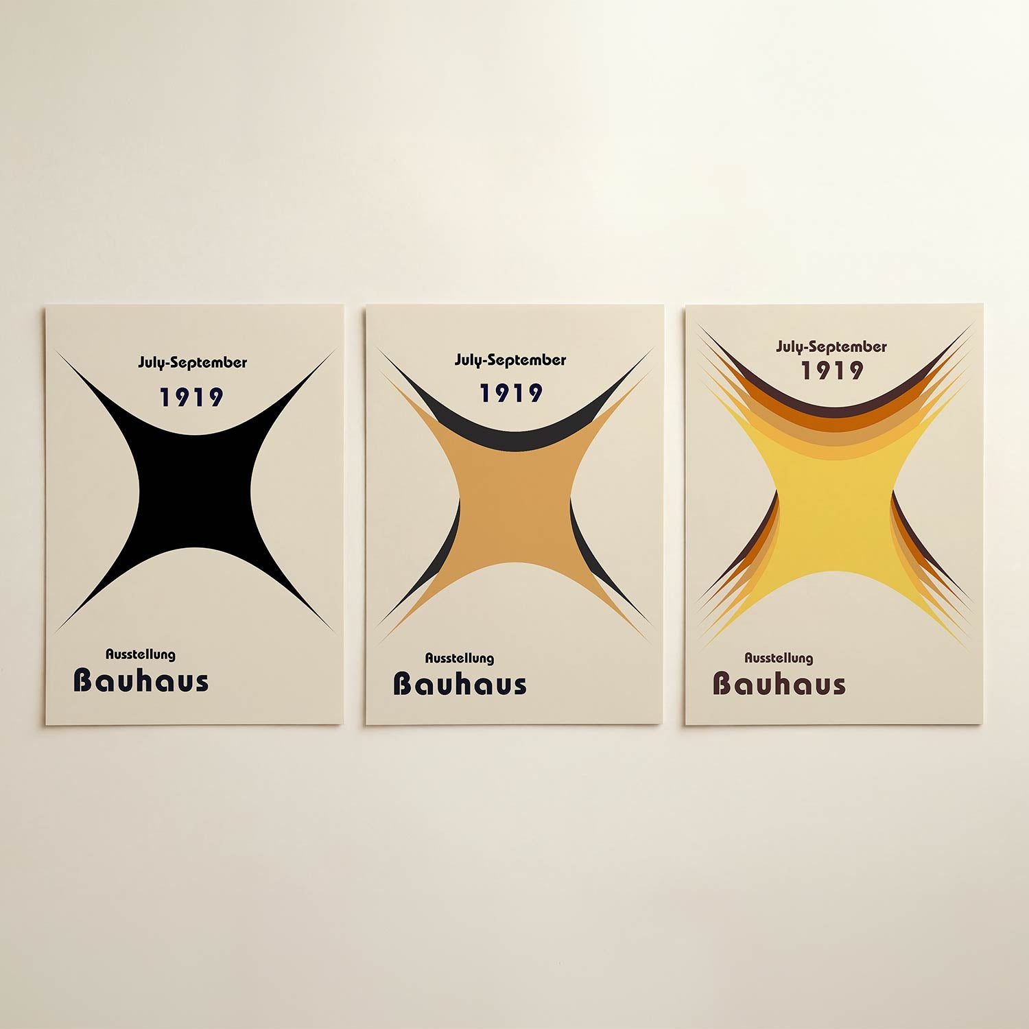 Vorm en balans Posterset