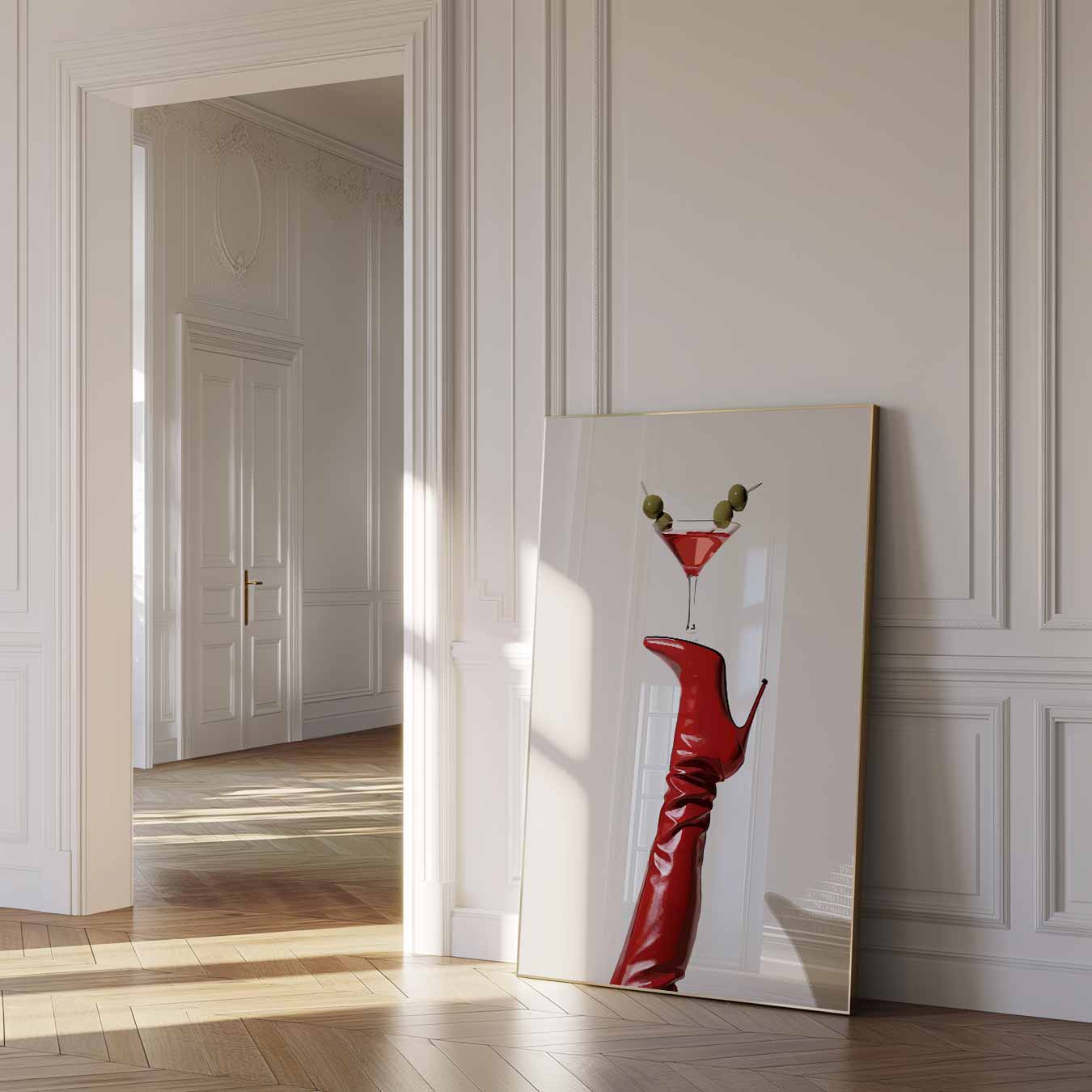 Stijlvol Cocktails & Hakjes Poster-WallArtistic