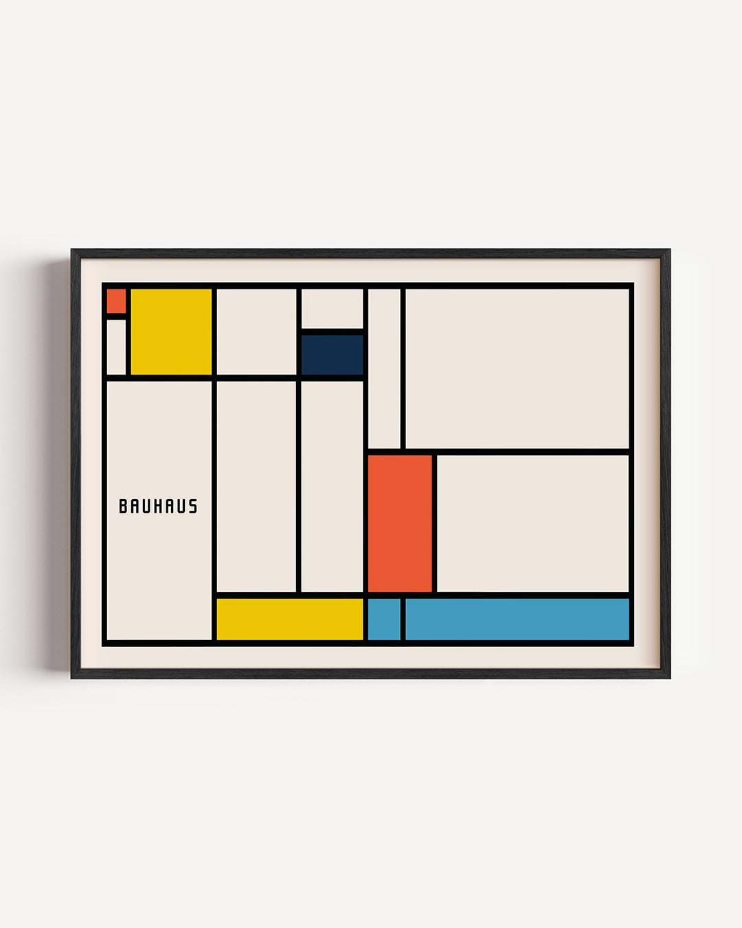 Vlakverdeling en kleur Poster