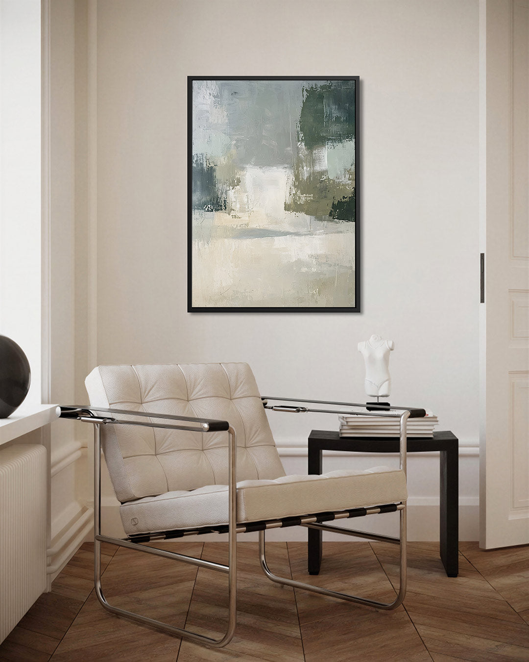 Rustige kleurencompositie Kunstwerk