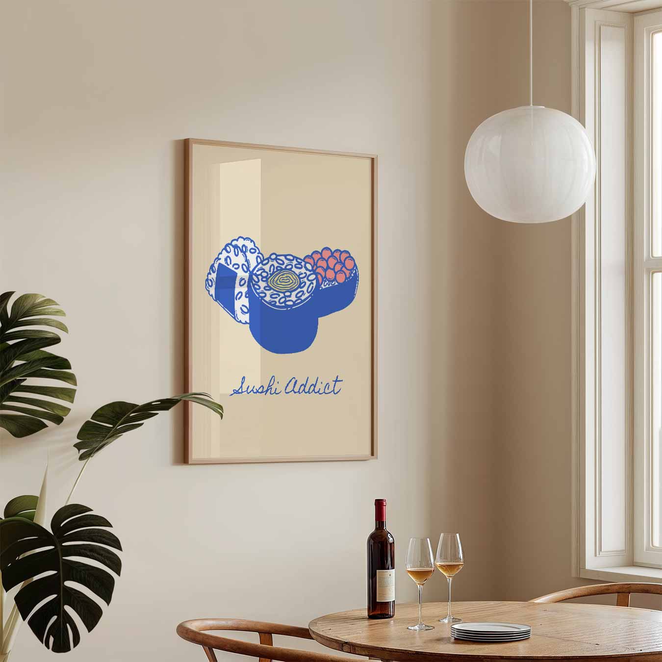 Sushi Addict Poster-WallArtistic